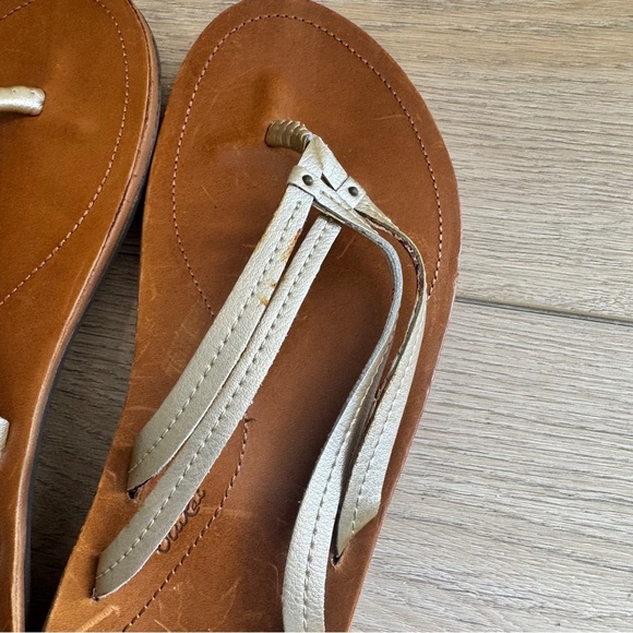 OluKai U’l Bubbly Sahara Leather Sandals size 10 - Picture 5 of 6